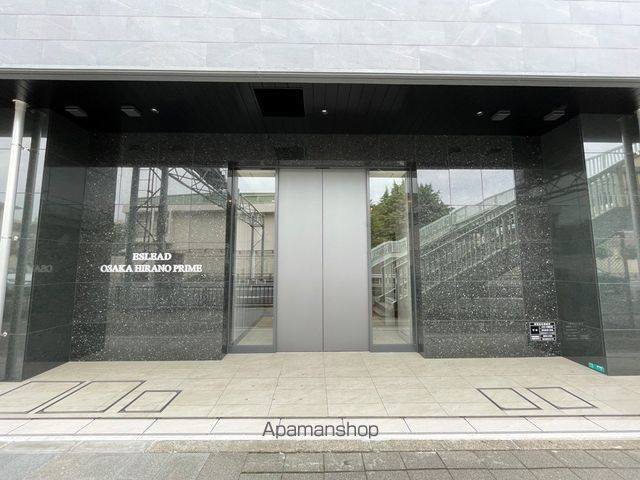 エスリード大阪平野プライムの玄関写真