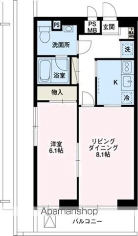 エスエスハイツ市川の間取り写真