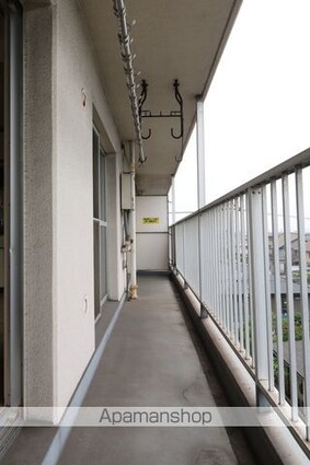 角内マンション[2LDK/65.49m2]のバルコニー