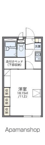 レオパレスサンシャイン Kの間取り写真