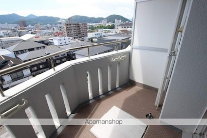 高知県高知市新田町[1K/19.44m2]のバルコニー