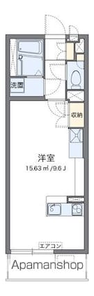 レオネクストラ　ソンリッサ[1R/27.8m2]の間取図