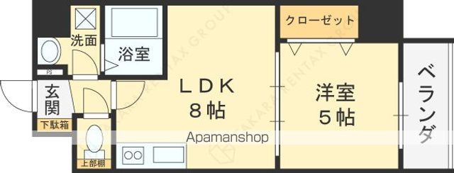 アーリーズ守口の間取り写真