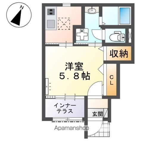 リベリュールの間取り写真
