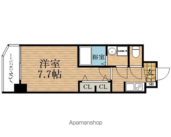 S−RESIDENCE堺筋本町UNOの間取り写真
