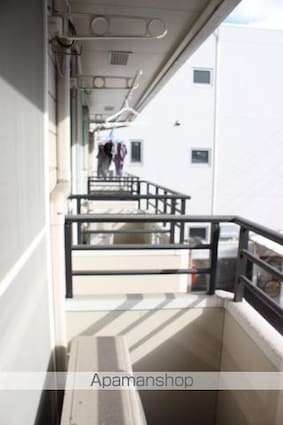 ヴィラ西町[1R/19.87m2]のバルコニー