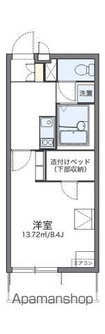 レオパレスKの間取り写真