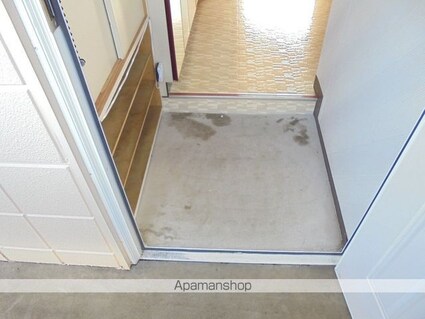 グリーンハイムＡ棟[1K/26m2]の玄関