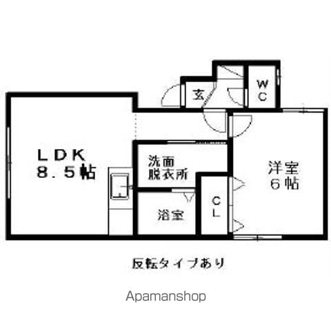 マンション学園前の間取り写真