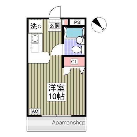シティハイツの間取り写真