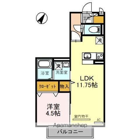 ファミール佐々木の間取り写真