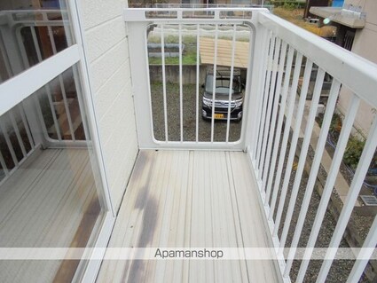 ハイツきたながのＡ棟[2DK/42.03m2]のバルコニー