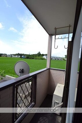 エルメゾン　トウハウス[1K/24.01m2]のバルコニー