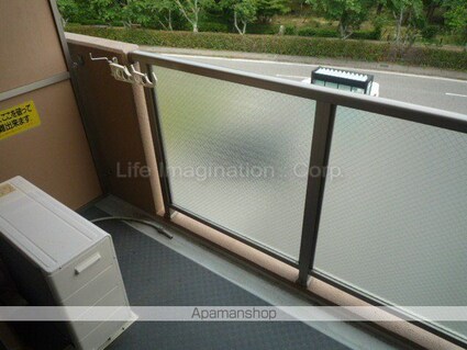 ｃａｓａ　ｄｅ　Ｂ，Ｂ[1K/26.1m2]のバルコニー