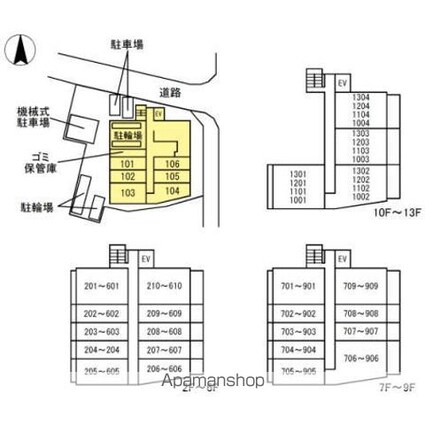 Ｄーｒｏｏｍ早稲田[2LDK/53.88m2]の配置図