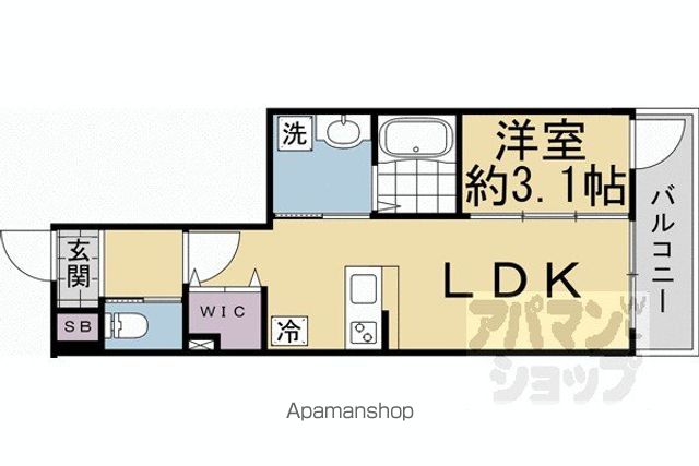 ARCOBALENO KYOTO NISHIKYOGOKUの間取り写真