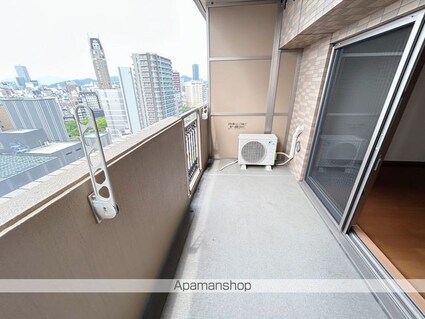 サムティレジデンス平和大通り[1R/33.42m2]のバルコニー