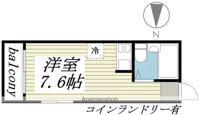 JPアパートメント飯能の間取り写真