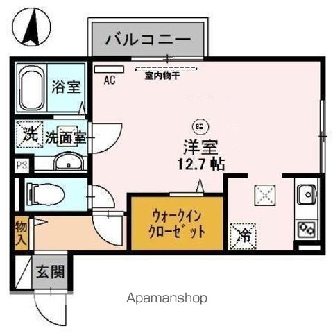 【和歌山市太田のアパートの間取り】