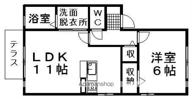 コンフォール辻町の間取り写真