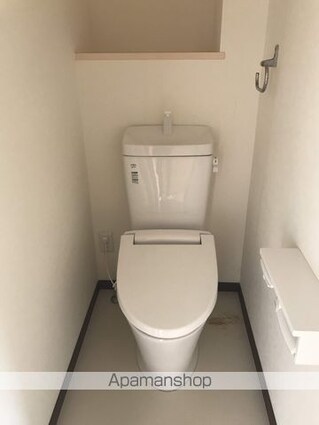 溝口アパート[2K/38.3m2]のトイレ