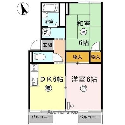 わんわん物語の間取り写真