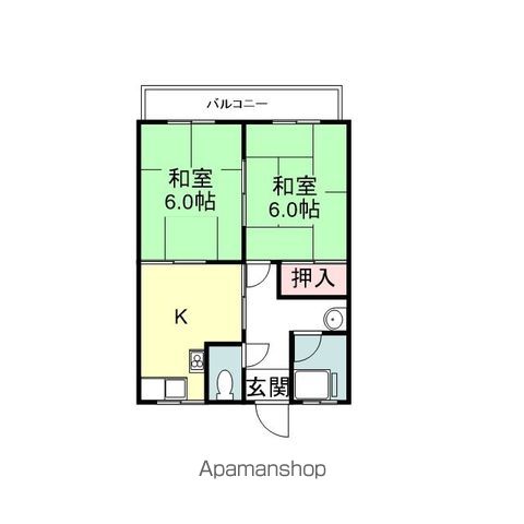 小川アパートの間取り写真