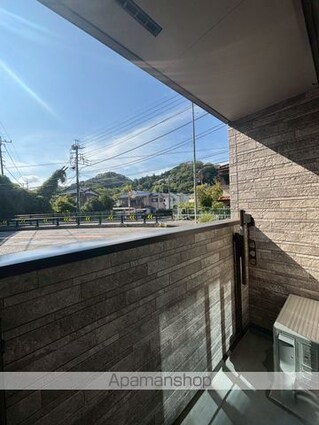 グランコート高尾町[1R/30.38m2]のバルコニー