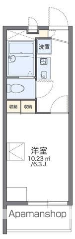 レオパレスひかりの間取り写真