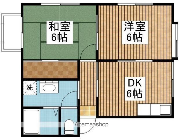 外山レイクサイドハウスE棟の間取り写真