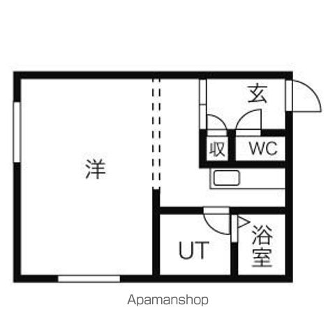 千歳線 恵庭駅 徒歩7分 4階建 築15年の間取り写真