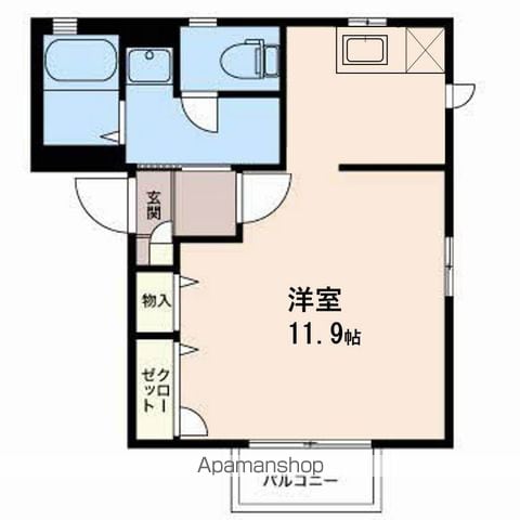 シャルム城東の間取り写真