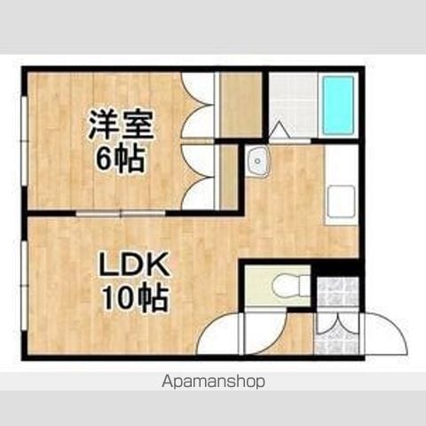 ハイツラッキーの間取り写真