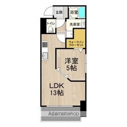 Ｍ．ｈｉｌｌｓ西本町[1LDK/40.78m2]の間取図