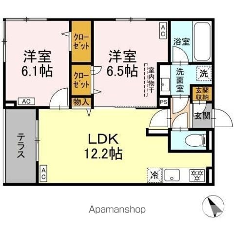 ASSETーCOURT世田谷船橋の間取り写真