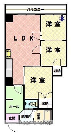 ESY旭川の間取り写真