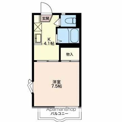 バルコリーヌ三本柳の間取り写真