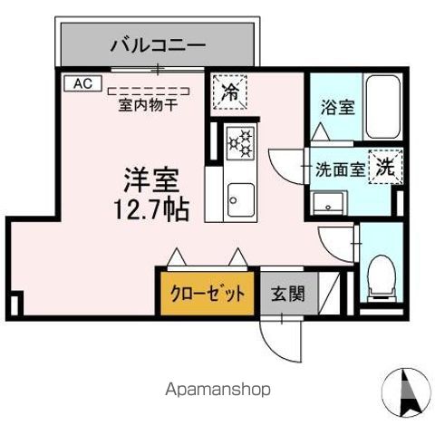 DーHILLS城北IIの間取り写真