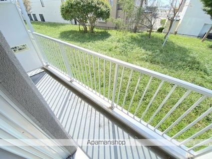 ヴィラナリー函館４号棟（ヴィラナリーハコダテヨンゴウトウ）[2DK/50.69m2]のバルコニー