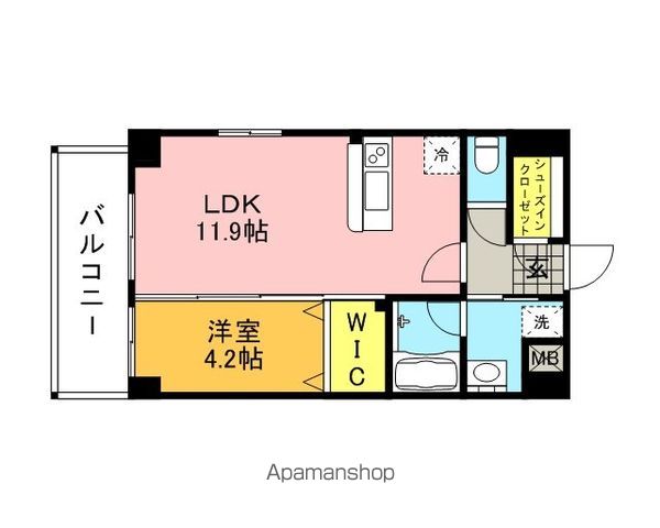 【プレスタイル博多駅南の間取り】