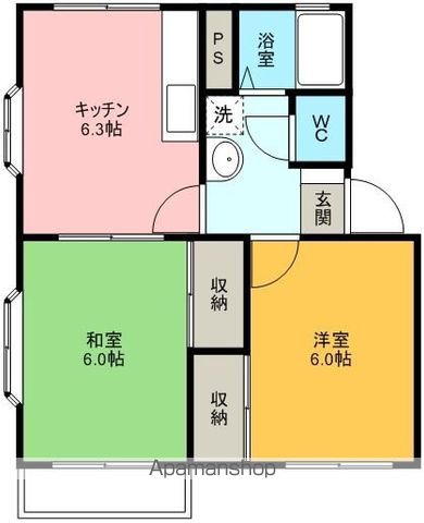 メゾンエトワールの間取り写真