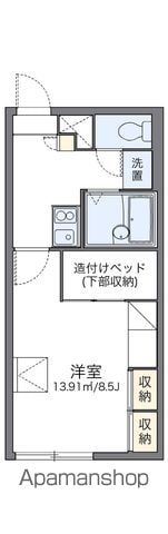 レオパレスYOU・Iの間取り写真