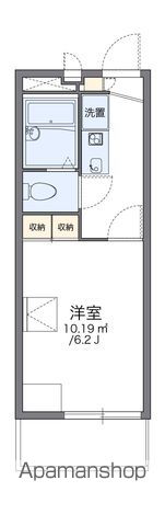 レオパレスアルバⅡの間取り