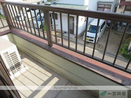 松平一戸建[3DK/55.68m2]のバルコニー