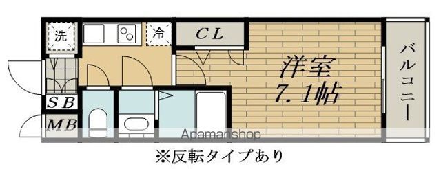 ライジングメゾン新大阪サウスの間取り写真