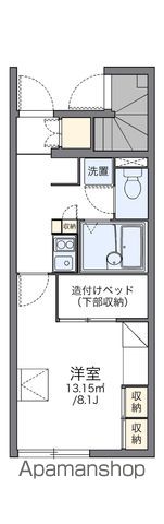 レオパレスクレーネの間取り