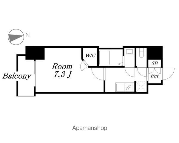 SーRESIDENCE浅間町駅前AXIALの間取り写真