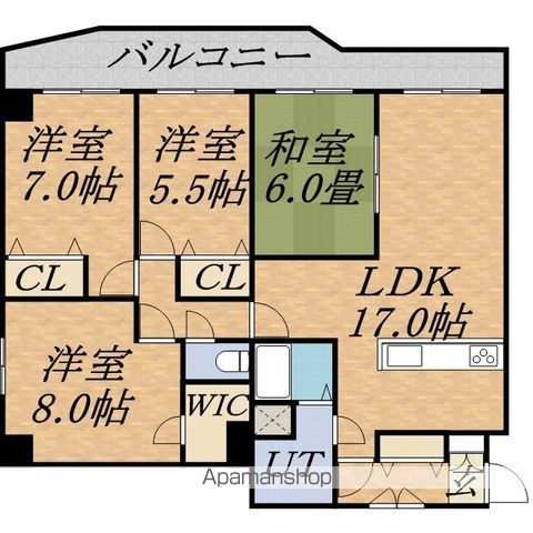 GUFO伏見の間取り写真