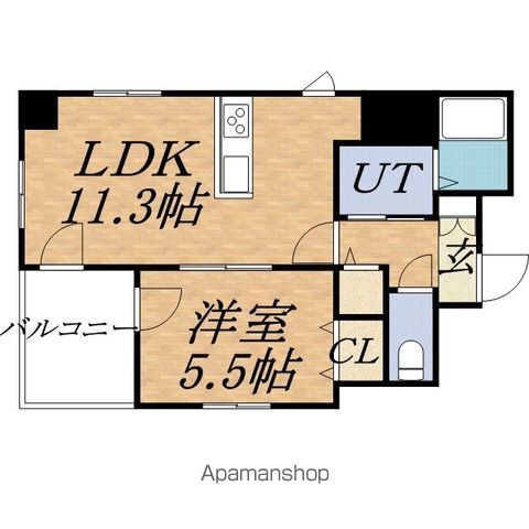 グランヴィア大通の間取り写真