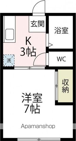 加藤ハイツの間取り写真